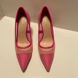 Pink Pumps with Heels
